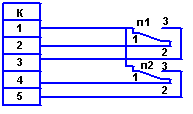 Принципиальная электрическая схема  прибора ТКП-160-Сг-М2